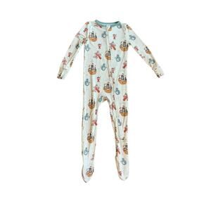 Free Birdees Bamboo Pirate Print Zippy